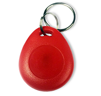 Porte clé RFID rouge porte-clé-rfid-rouge-etui-protection