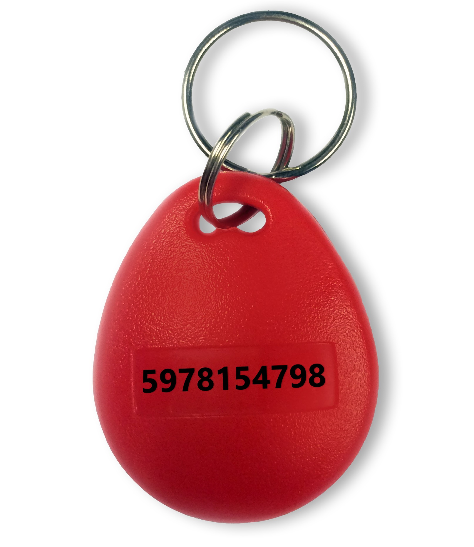 Porte clé RFID rouge personnalisé porte-clé-rfid-personnalisé-rouge-etui-protection